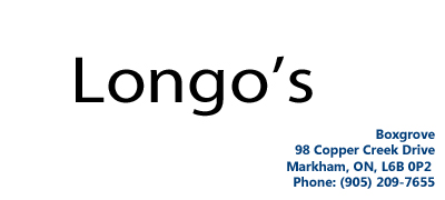 Swag Bag Sponsor Longo's Boxgrove